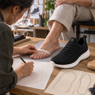 We Started With Real Feet
